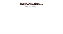 Desktop Screenshot of energysharing.com